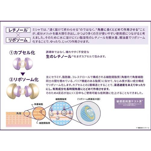 ◇【限定】ミシャ　ミシャレボリューション／タイムレチ4000ショット集中クリーム◆サブ画像1