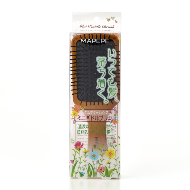マペペ　ふかふかクッションのミニパドルブラシ