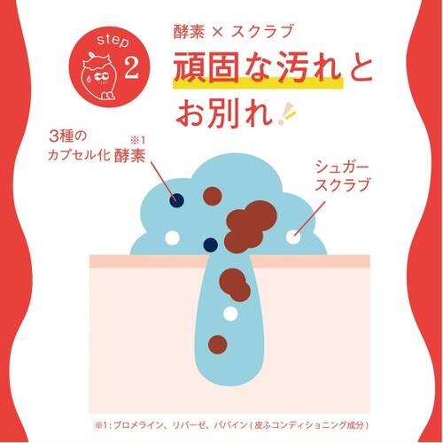 ドットバイ　温感スクラブパックサブ画像3
