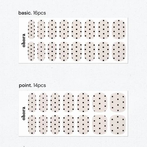 ohora　セミキュアジェル　N Polka Noirサブ画像1
