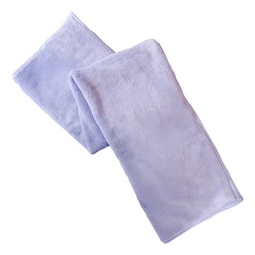 ハホニコ　ヘアドライマイクロファイバータオル　パープルサブ画像1