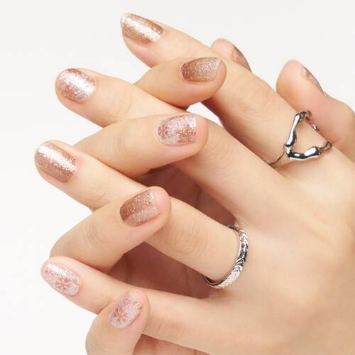 ◇【限定】インココ　貼るだけマニキュア　フロステッド ゴールド◆サブ画像1