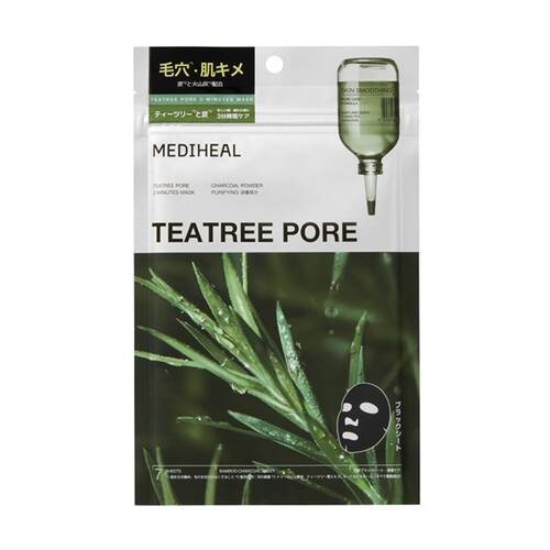 メディヒール　ティーツリーポア３ミニッツマスク　７ｐ