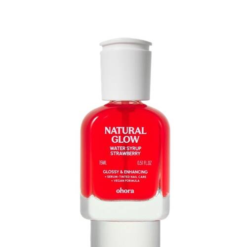 ohora　オールインワンマルチネイル美容液　Water Syrup Strawberry