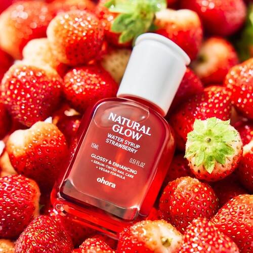 ohora　オールインワンマルチネイル美容液　Water Syrup Strawberryサブ画像3