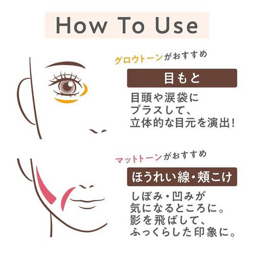 ◇セザンヌ　ハイライトペンシル　02 マットトーン◆サブ画像4