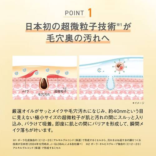オルビス　ザ クレンジングオイル　トライアルサイズサブ画像3