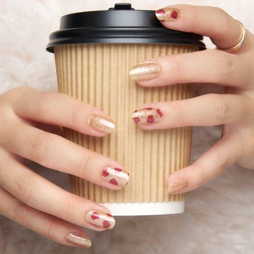 ◇【限定】インココ　貼るだけマニキュア　ティンセル & ハート◆サブ画像2