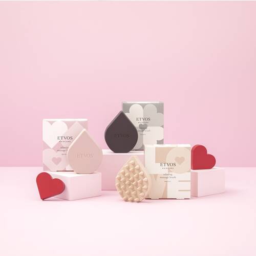 ◇【限定】エトヴォス　リラクシングマッサージブラシ　ホワイトモカ◆サブ画像3