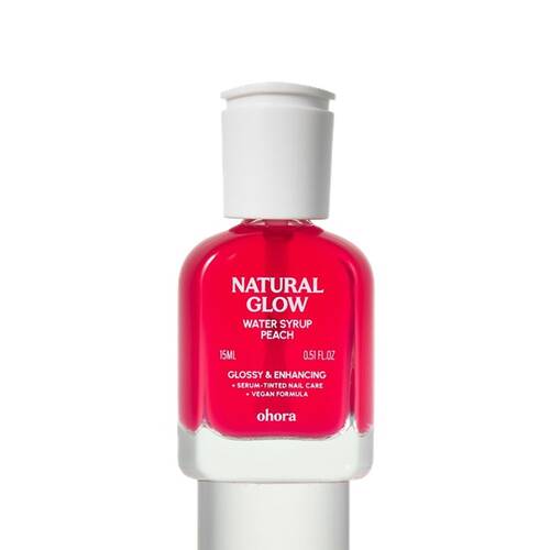 ohora　オールインワンマルチネイル美容液　Water Syrup Peach