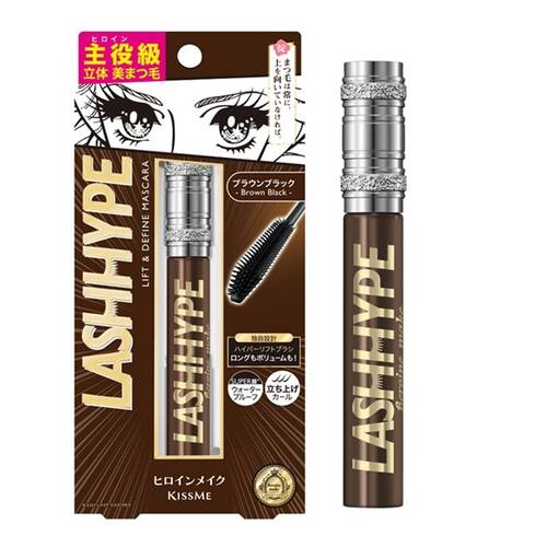ヒロインメイク　ラッシュハイプマスカラ　02 ブラウンブラック