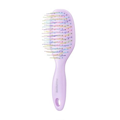 マペペ　デタングリングブラシ　ミニ　カラフルパーティー〈パープル〉サブ画像2