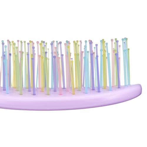 マペペ　デタングリングブラシ　ミニ　カラフルパーティー〈パープル〉サブ画像4